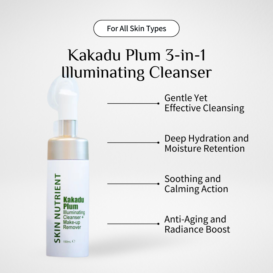 Kakadu Plum 3-in-1 Illuminating Cleanser