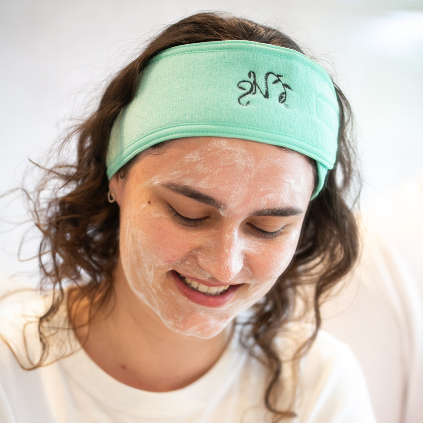 Cosmetic Headband - Mint Green