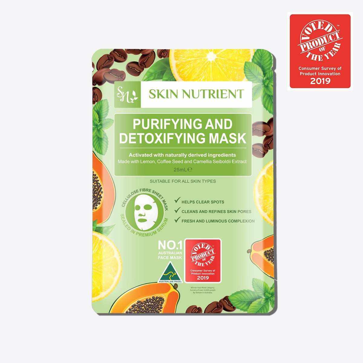 Skincare Gift Box - Purifying and Detoxifying Face Mask Face Mask Skin Nutrient 